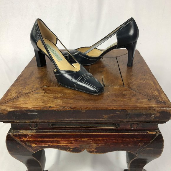 modbydeligt Kritik opretholde Moda di Fausto Shoes | Moda Di Fausto Open Side Chunk Heel Pumps Italy |  Poshmark